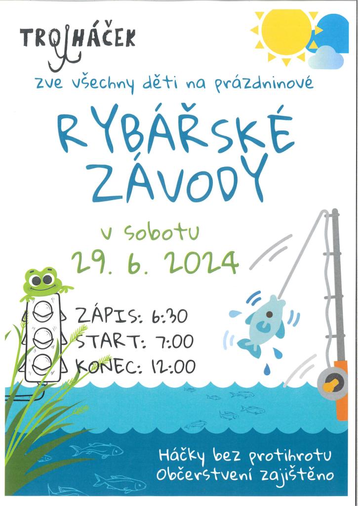 Dětské rybářské závody 