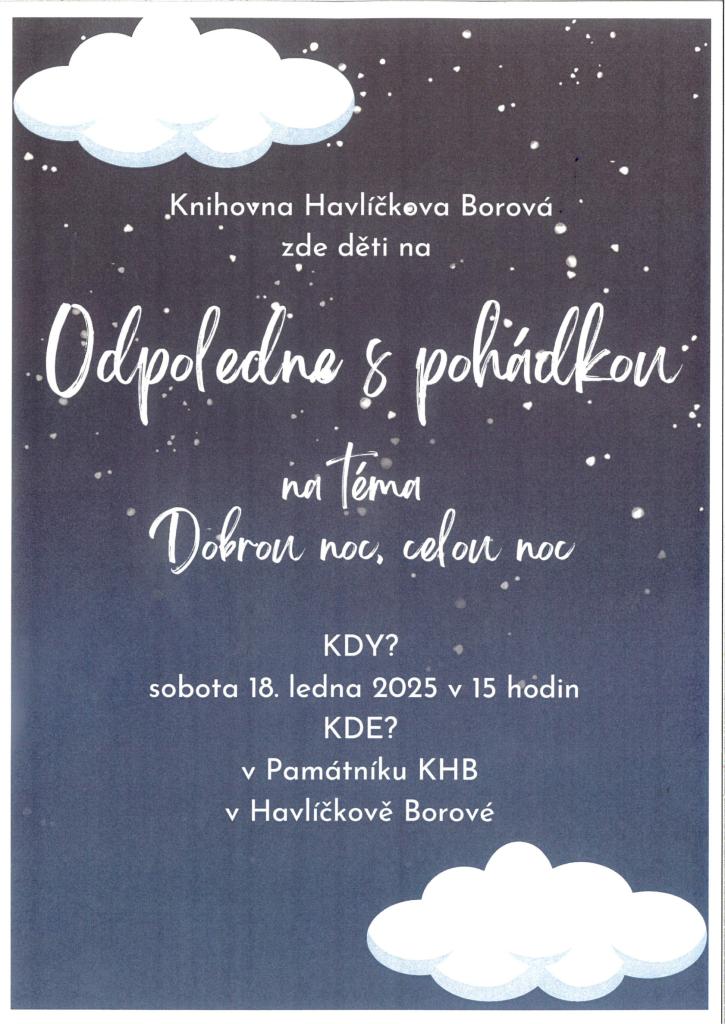 Odpoledne s pohádkou   
