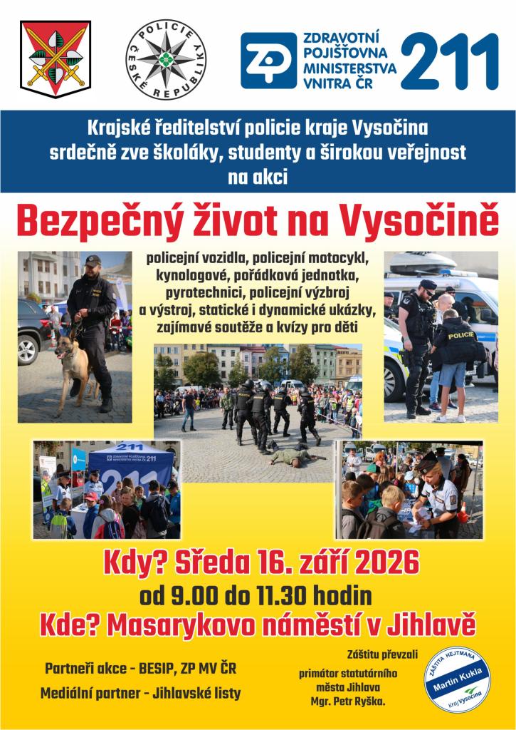 Bezpečný život na Vysočině