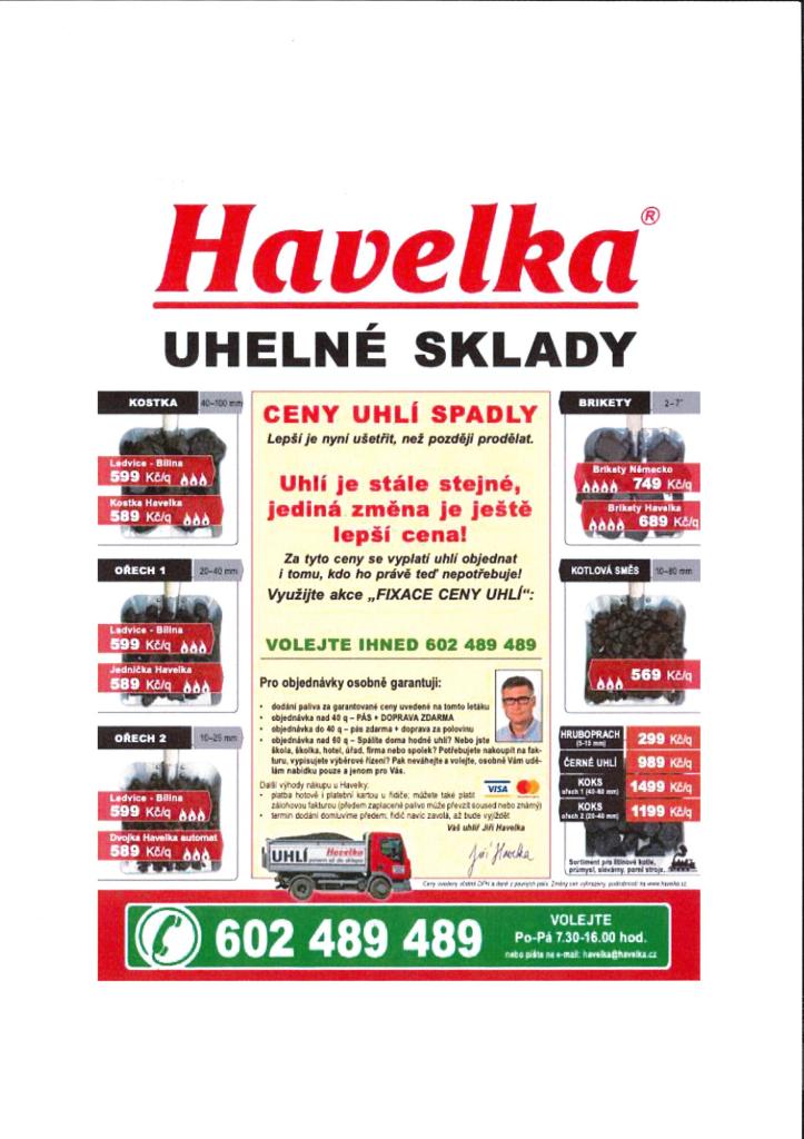 Havelka Uhelné sklady