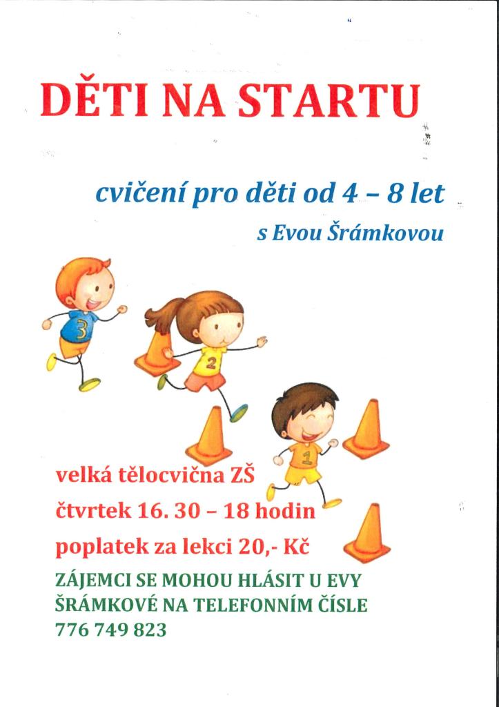 Děti na startu