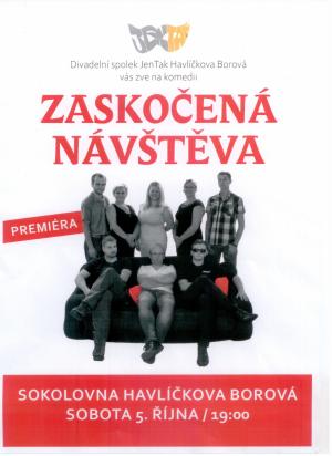 Divadelní hra Zaskočená návštěva 1