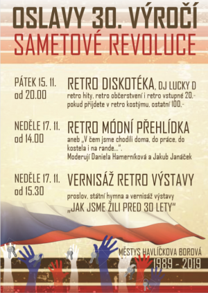 Retro módní přehlídka a vernisáž Retro výstavy