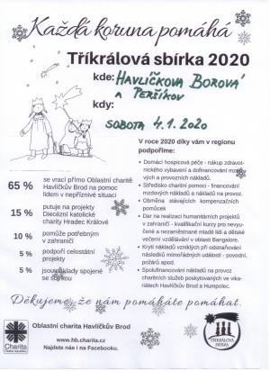 Tříkrálová sbírka 4.1. 2020 1