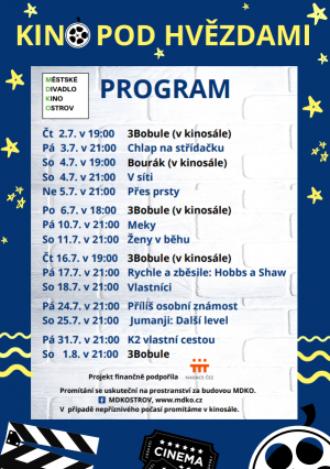 Kino a kultura na léto v Havlíčkově Brodě  1