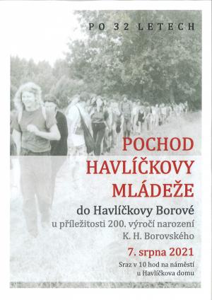 Pochod Havlíčkovy mládeže 7. 8. 2021 PO 32 LETECH 1