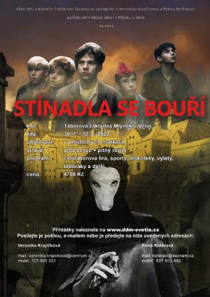 Letní tábor STÍNADLA SE BOUŘÍ - nabídka Domova dětí a mládeže Světlá nad Sázavou 1