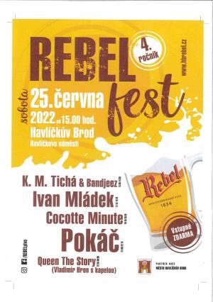 REBEL Fest 25. 6. 2022 v Havlíčkově Brodě 1