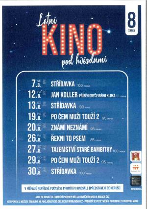 LETNÍ KINO POD HVĚZDAMI  1