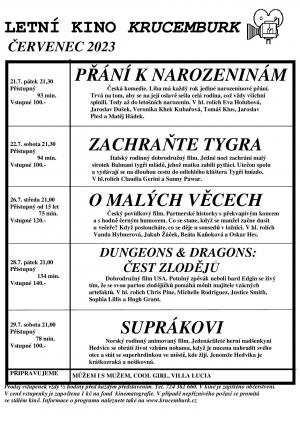 Letní kino Krucemburk 1