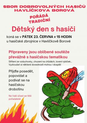 Dětský den s hasiči 1