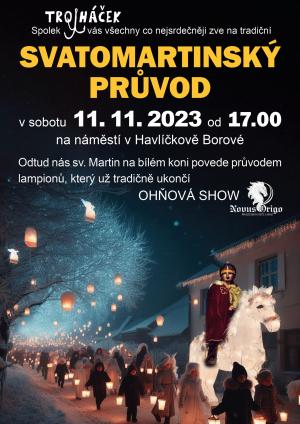 Svatomartinský průvod 11. 11. 2023 1