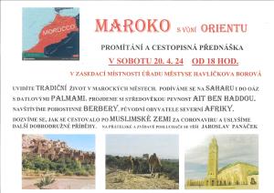MAROKO S VŮNÍ ORIENTU