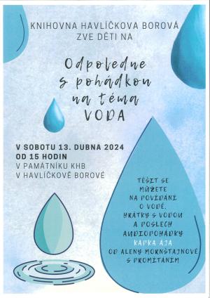 Odpoledne s pohádkou na téma VODA