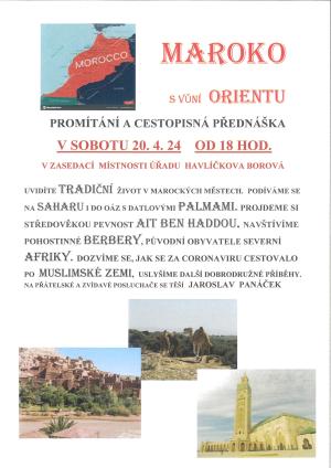 MAROKO S VŮNÍ ORIENTU