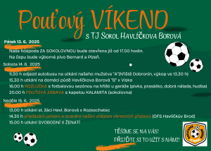TJ Sokol - Pozvánka na pouťový víkend 1