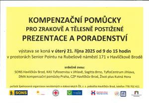 Výstava kompenzačích pomůcek