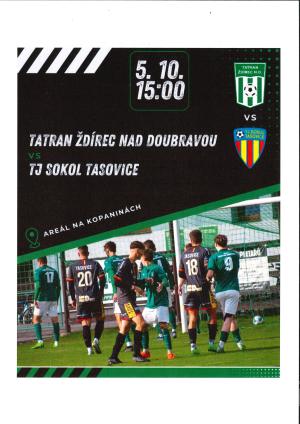 Tatran Ždírec nad Doubravou vs. TJ Sokol Tasovice