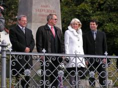 Návštěva delegace k výročí Karla Havlíčka Borovského
