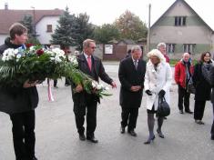 Návštěva delegace k výročí Karla Havlíčka Borovského